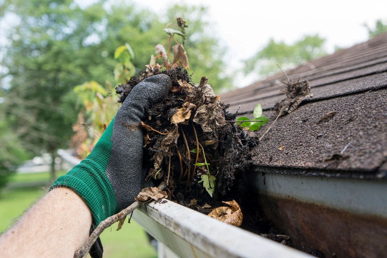 Old gutters that don't work properly