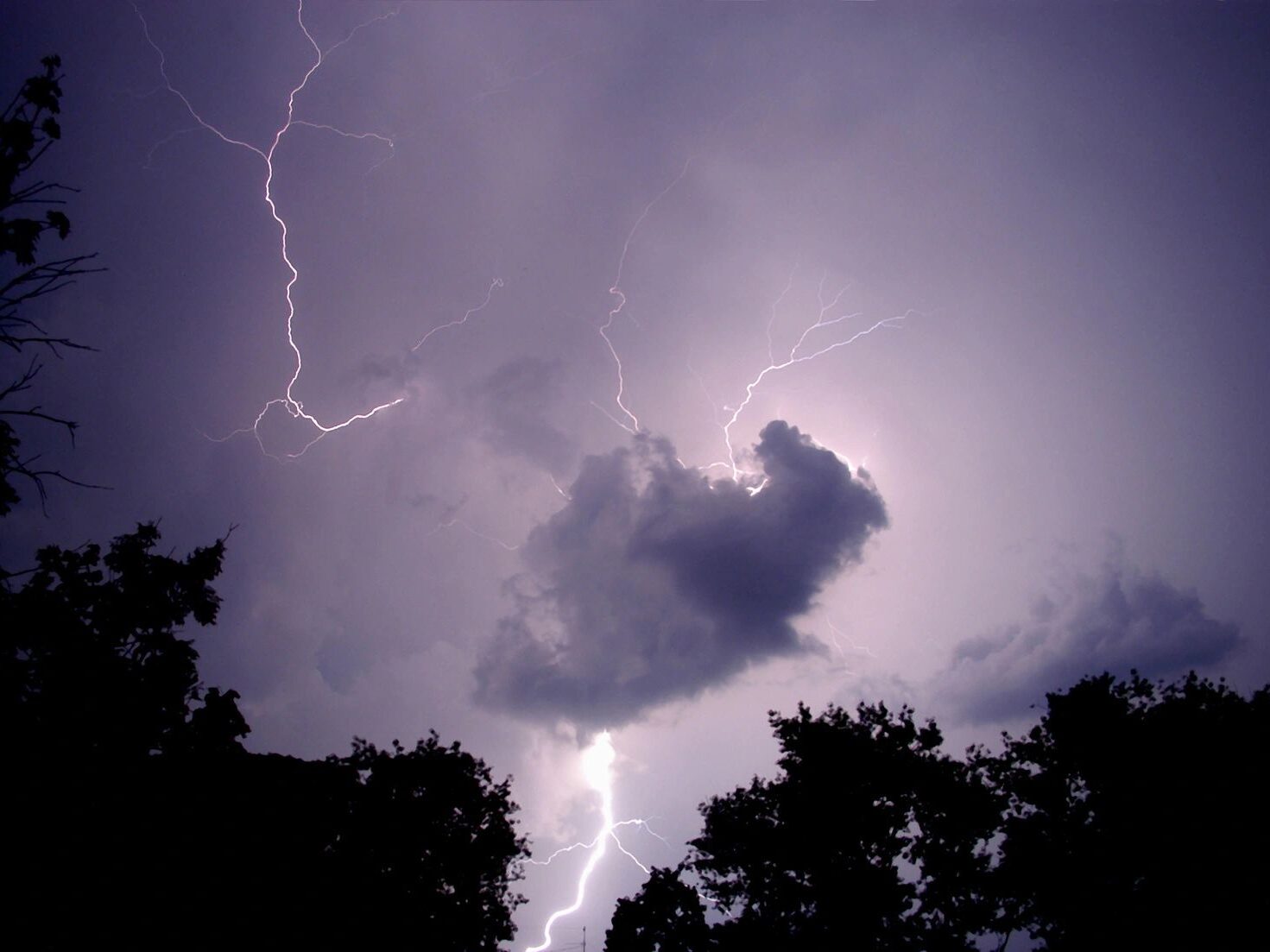 Storms cause damage to a roof. Get a free inspection