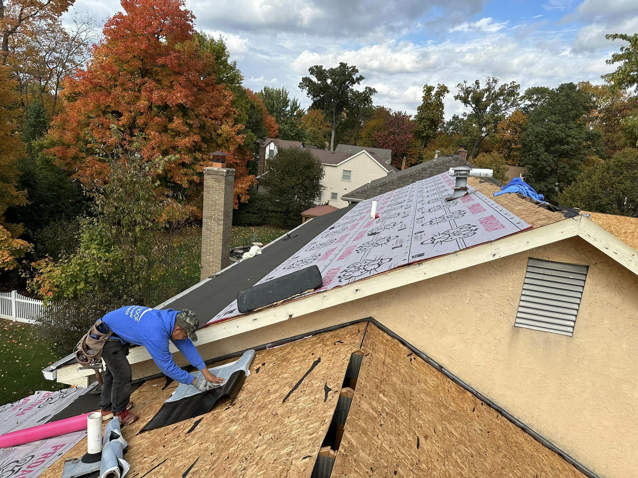 hibco roofing contractor replacing roof